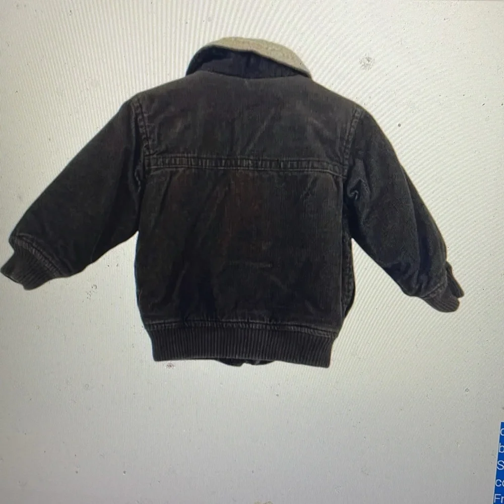 Old Navy Brown Corduroy Sherpa lining Jacket 18-24M